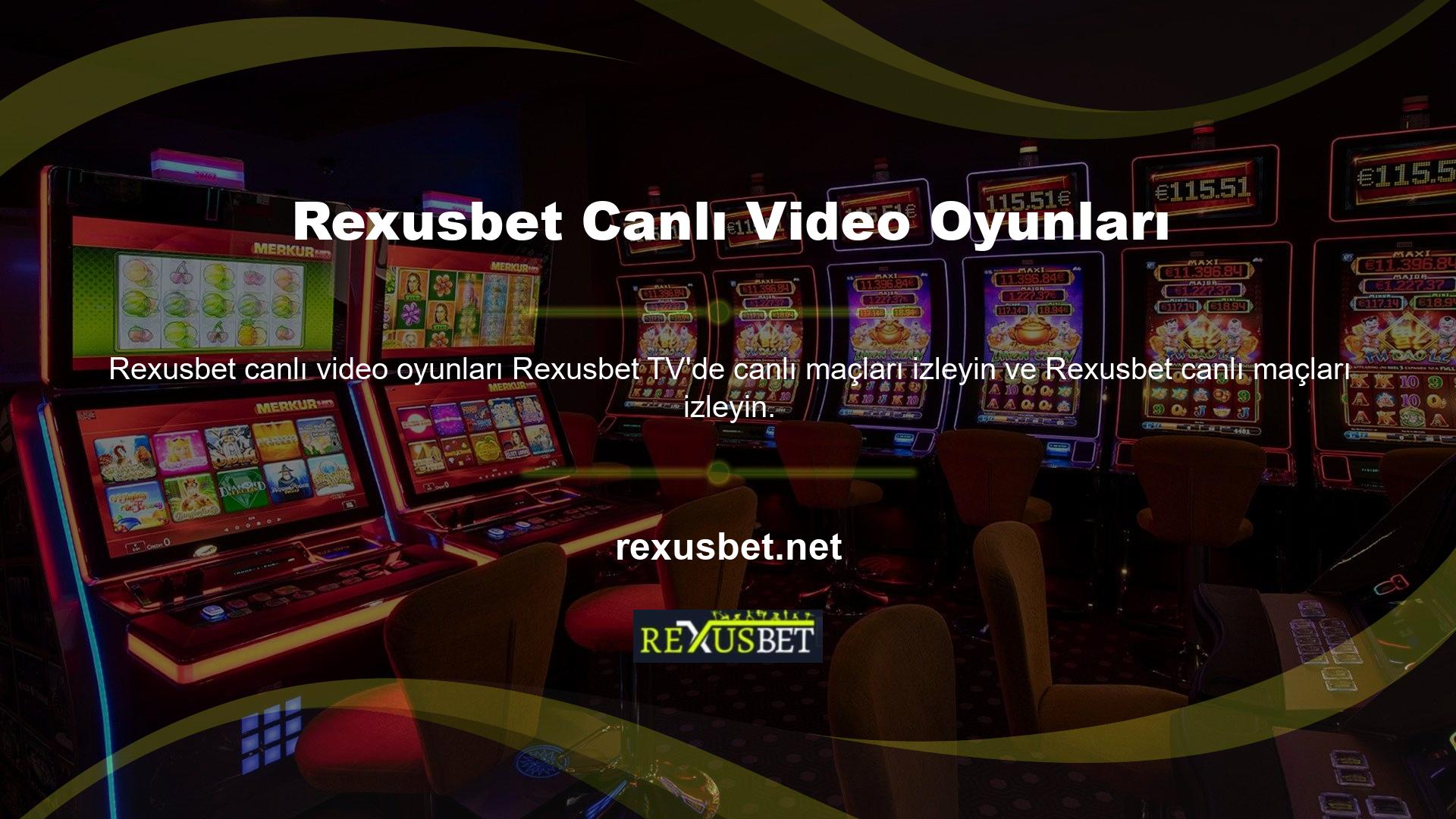 Ayrıca Rexusbet TV'nin oyun dağıtım özelliği, siteye giriş yapan tüm izleyicilerin spor maçlarını izlemesine olanak tanır